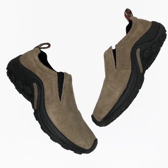 Merrell Jungle Moc Suede Leather Casual Women’s Shoes - 6 - Picture 16 of 17